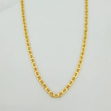 Flat Mariner Chain 2.25 g / 23 3/4 in / 1.8 mm 18K Yellow Gold