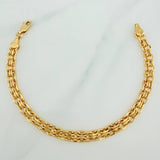 Pulso Chino 4.4 g / 7 1/4 in / 5.32 mm Oro Amarillo 18K