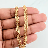 Pulso Chino 4.35 g / 7 in / 5.26 mm Oro Amarillo 18K