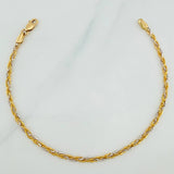 Pulso Morse 2.4 g / 7 1/4 in / 5.29 mm Dos Oros Amarillo Blanco 18K