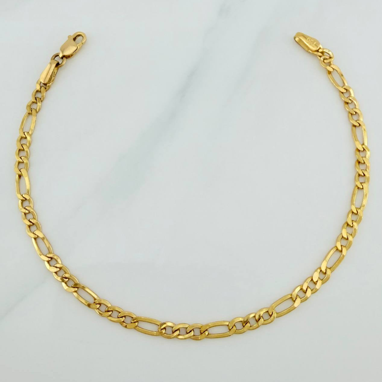 Pulso Figaro 2.2 g / 7 1/4 in / 3.28 mm Oro Amarillo 18K