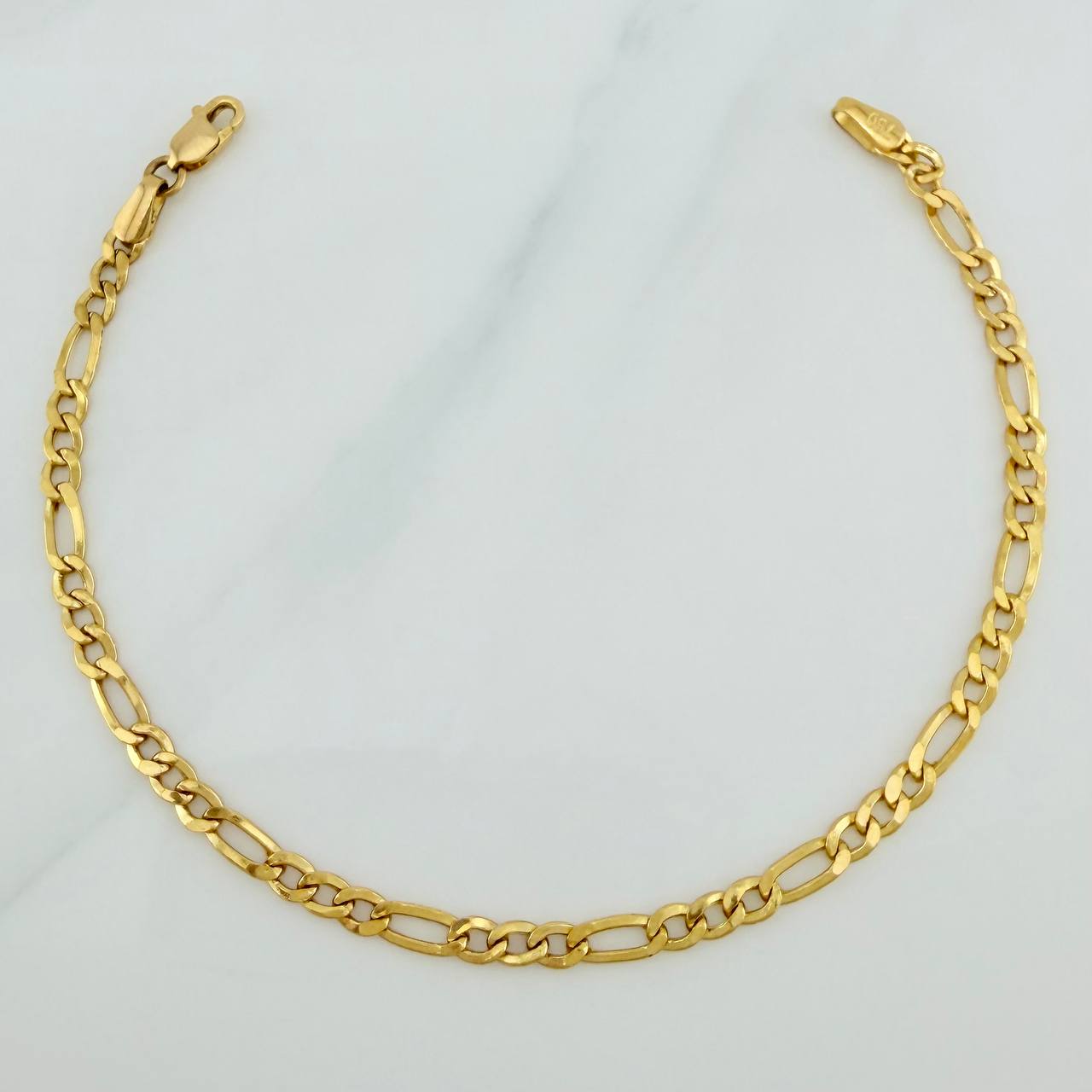 Pulso Figaro 2.2 g / 7 1/4 in / 3.23 mm Oro Amarillo 18K