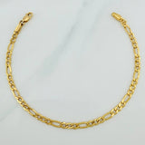 Pulso Figaro 2.2 g / 7 1/4 in / 3.28 mm Oro Amarillo 18K