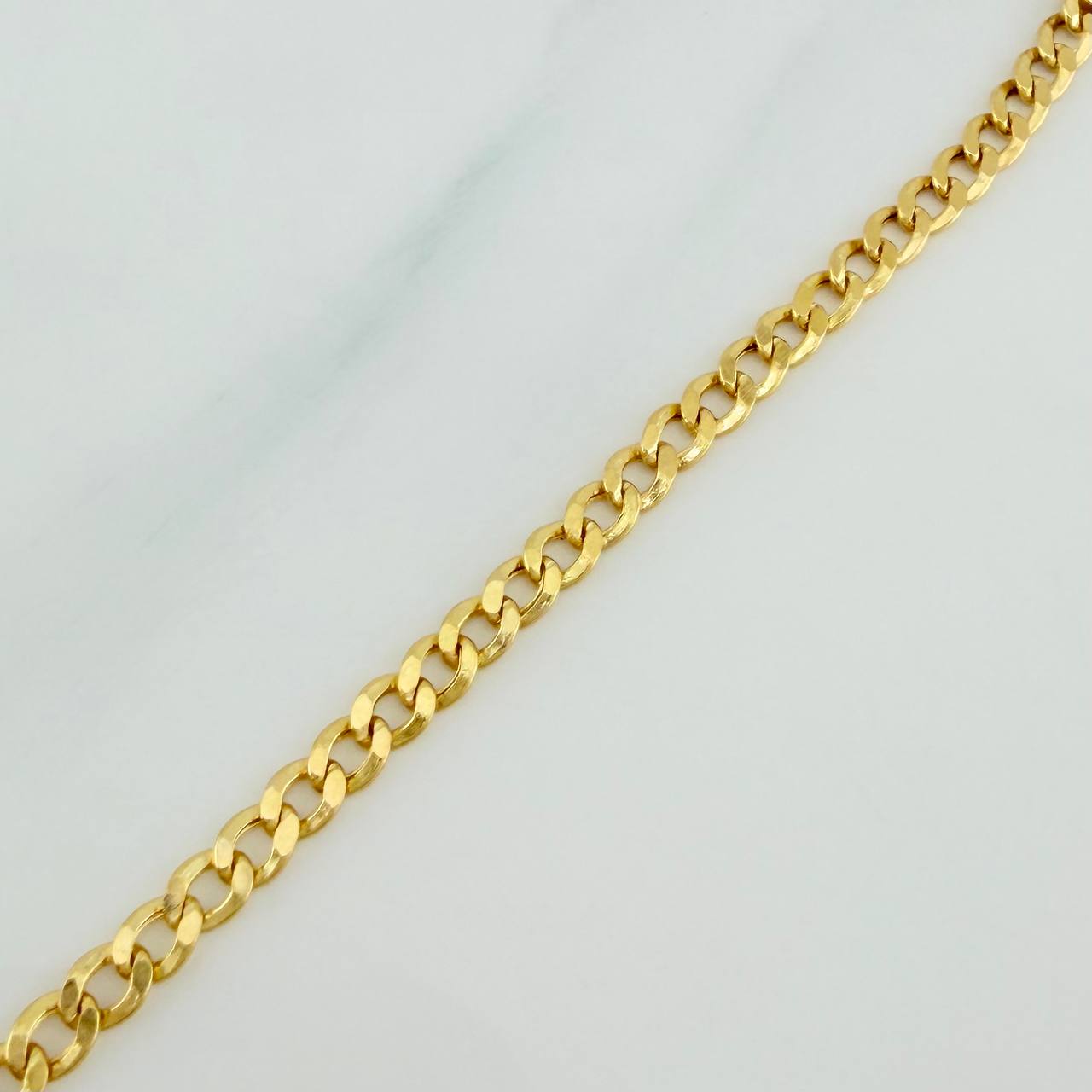 Pulso Cubano 2.3 g / 7 1/4 in / 3.31 mm Oro Amarillo 18K