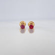 Topos Cuatro Garras Rubies 28Pts 0.7 g / in / 2.55 mm Oro Amarillo 18K