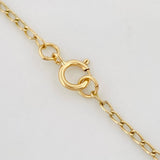 Espiga Crown Anklet 2.5 g / 10 in / 1.4 mm Three Golds 18K
