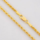Cadena Lazo 3.95g / 24 in / 2.2mm Oro Amarillo 18K