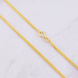 Franco Chain 4.4g / 24 in / 1.6mm Yellow Gold 18K