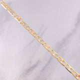 Cadena Escalera Plana 8.05g / 20 in / 3.3mm Tres Oros 18K