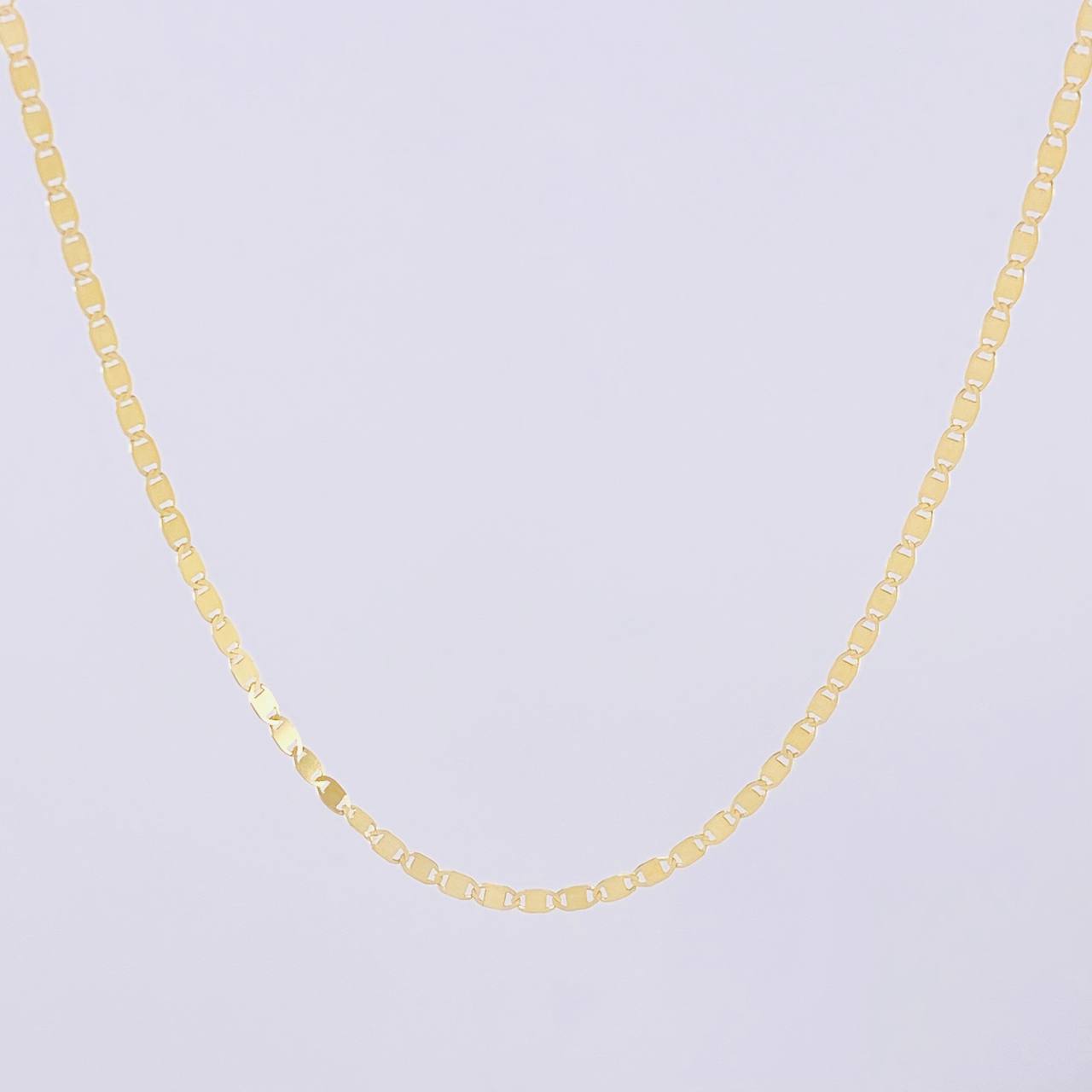 Flat Anchor Chain 1.95g / 18 in / 1.5mm Yellow Gold 18K