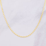 Flat Anchor Chain 1.95g / 18 in / 1.5mm Yellow Gold 18K