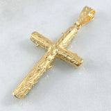 Pendant Cross Trunk Emeralds 2.1 Qts 7.4gr / 6cm / 2.4in / 18K Gold ©