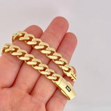 Cadena Cubana Infinito 43.4g / 28 in / 9.4mm Oro Amarillo 18K