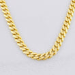 Cadena Cubana Infinito 12.65g / 16 in / 4.8mm Oro Amarillo 18K