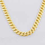 Cadena Cubana Infinito 12.65g / 16 in / 4.8mm Oro Amarillo 18K