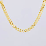 Cadena Cubana Infinito 14.75g / 18 in / 5mm Oro Amarillo 18K