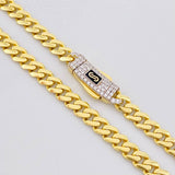 Cadena Cubana Infinito 12.65g / 16 in / 4.8mm Oro Amarillo 18K