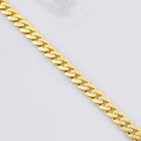 Cadena Cubana Infinito 12.65g / 16 in / 4.8mm Oro Amarillo 18K