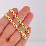 Monaco Diamond Cut Chain 19.6g / 24 in / 4.9mm 18K Yellow Gold