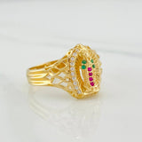 Anillo Virgen De Guadalupe 3.25 g / T6 1/4 Oro Amarillo 18K