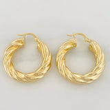 Candongas Sofi 5.95 g / 1 1/4 in Oro Amarillo 18K