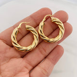 Candongas Sofi 5.95 g / 1 1/4 in Oro Amarillo 18K