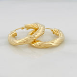 Candongas Emmi 4.85 g / 1 1/4 in Oro Amarillo 18K