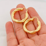 Candongas Emmi 4.85 g / 1 1/4 in Oro Amarillo 18K