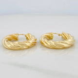 Candongas Sofi 5.95 g / 1 1/4 in Oro Amarillo 18K