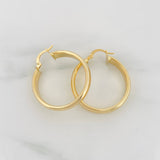 Candongas Gera 4.85 g / 1 1/4 in Oro Amarillo 18K