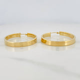 Candongas Vick 5.6 g / 1 1/2 in Oro Amarillo 18K