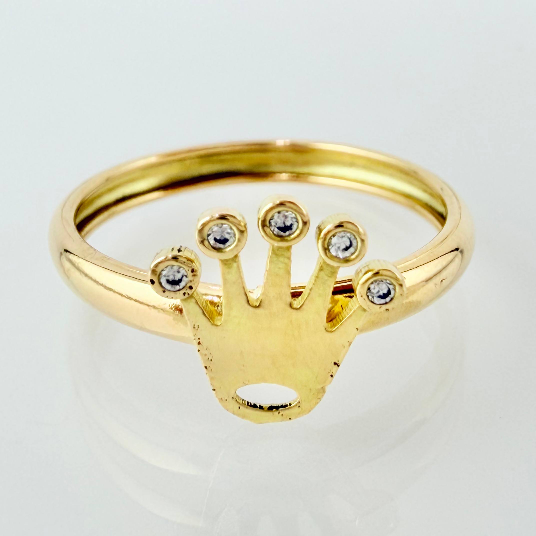 Anillo Rx 1.2gr / T5 1/2 / Oro Amarillo 18K