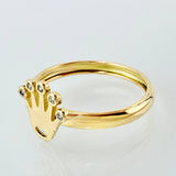 Anillo Rx 1.2gr / T5 1/2 / Oro Amarillo 18K