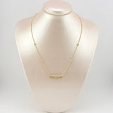 Cadena Cetro Triple Ensamblado 5.8gr / 18 3/4 in / 1mm Oro Amarillo +4 18K