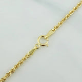 Cadena Lazo 3.35 g / 23 1/2 in / 1.9 mm Oro Amarillo 18K