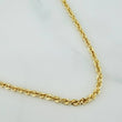 Cadena Lazo 6.9 g / 23 1/2 in / 2.96 mm Oro Amarillo 18K