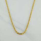 Cadena Lazo 3.4g / 23 1/2 in / 2.02mm Oro Amarillo 18K