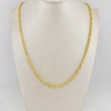 Cadena Lazo 6.9 g / 23 1/2 in / 2.96 mm Oro Amarillo 18K