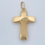 Dije Cruz 1.95gr / 1 1/2 in / Oro Amarillo 18K $