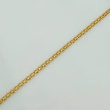 Pulso China 1.25 g / 7 1/2 in / 1.33 mm Oro Amarillo 18K