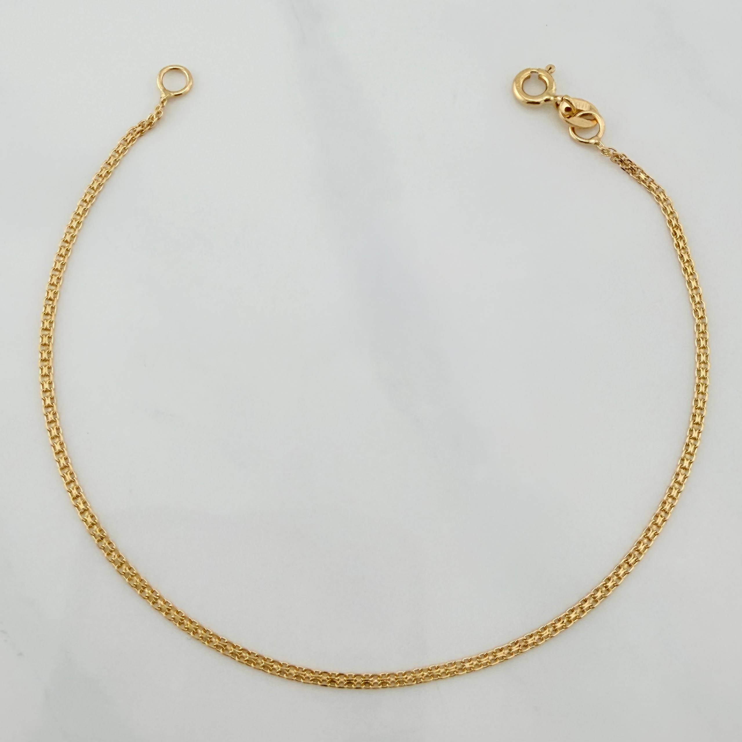 Pulso China 1.25 g / 7 1/2 in / 1.33 mm Oro Amarillo 18K