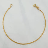 Pulso China 1.25 g / 7 1/2 in / 1.33 mm Oro Amarillo 18K