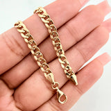 Pulso Cubana 5.7 g / 7 3/4 in / 4.84 mm Oro Amarillo 18K