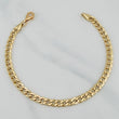 Pulso Cubana 5.7 g / 7 3/4 in / 4.84 mm Oro Amarillo 18K