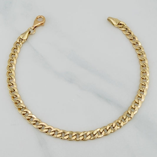 Pulso Cubana 5.7 g / 7 3/4 in / 4.84 mm Oro Amarillo 18K