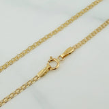 Cadena China 2.55 g / 23 1/2 in / 1.6 mm Oro Amarillo 18K