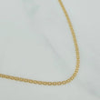 Cadena China 2.5 g / 23 1/2 in / 1.6 mm Oro Amarillo 18K