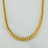 Cadena Franco 24.25 g / 23 3/4 in / 3.37 mm Oro Amarillo 18K