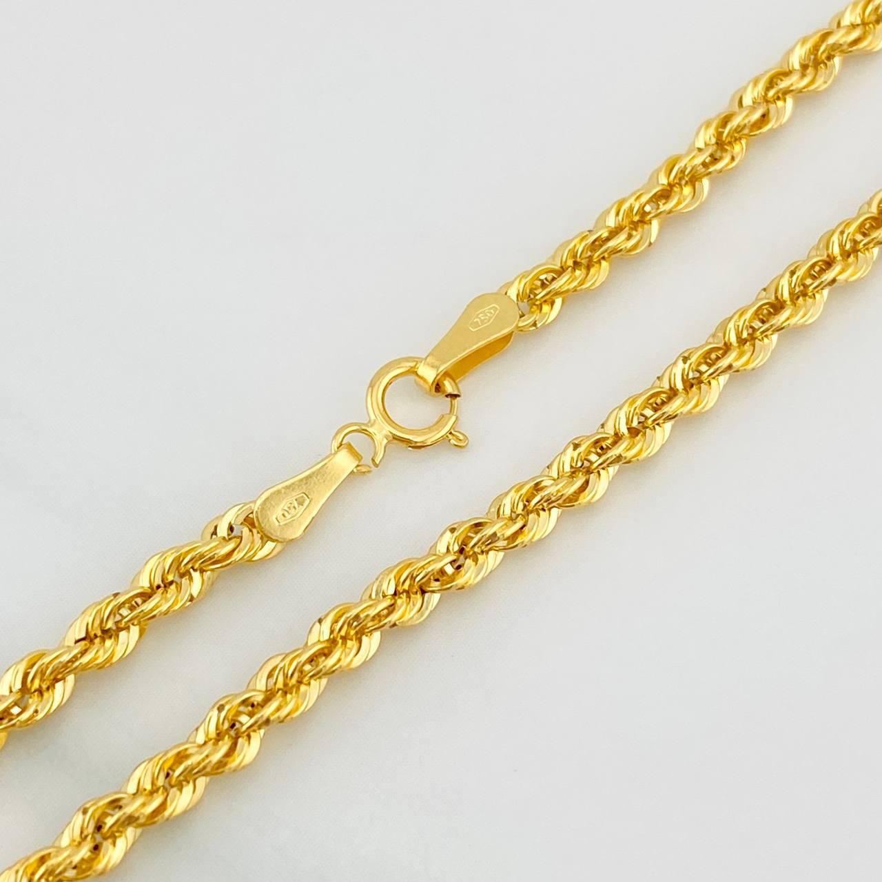 Cadena Lazo 3.5 g / 15 3/4 in / 2.68 mm Oro Amarillo 18K