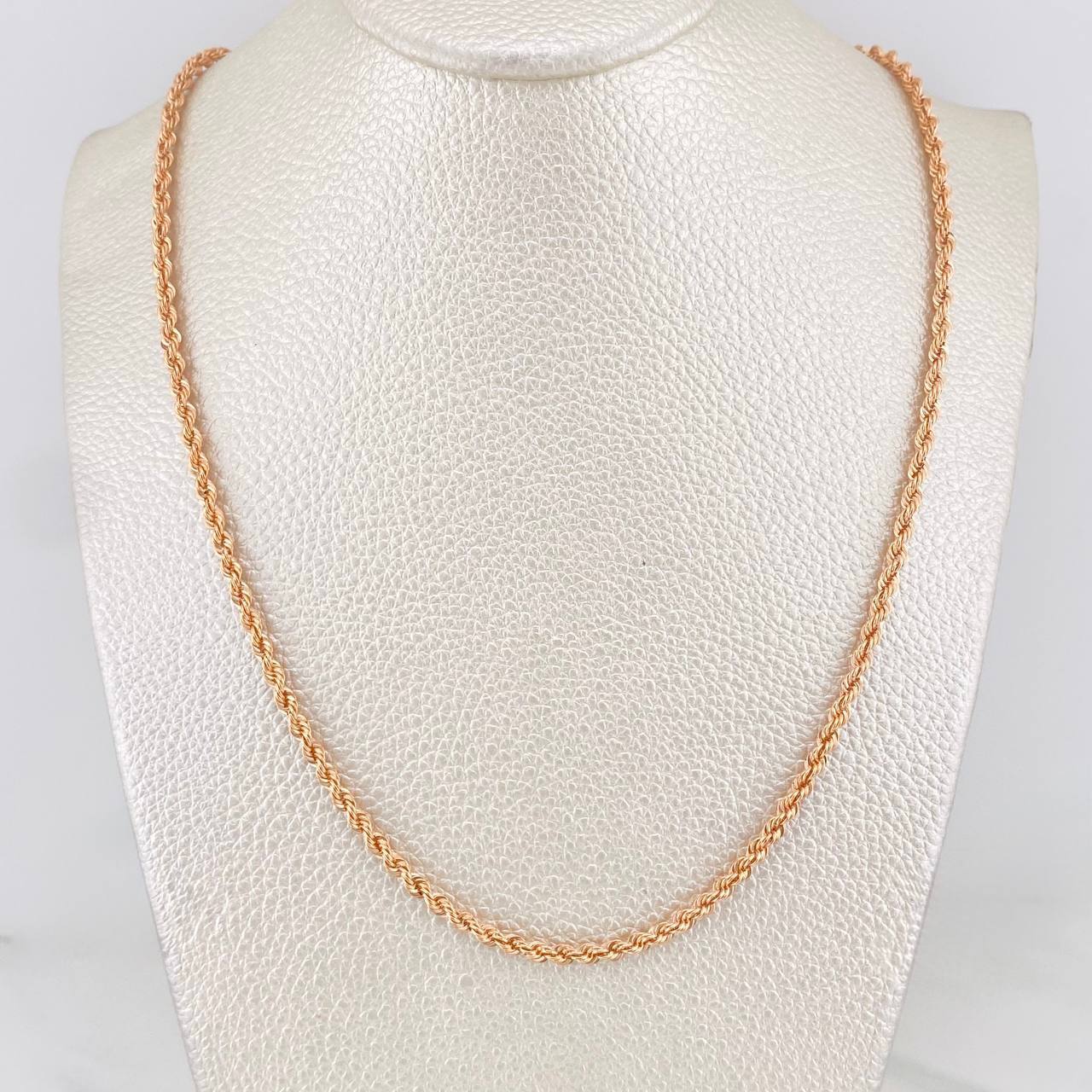 Rope Chain 5 g / 23 3/4 in / 2.7 mm 18K Rose Gold